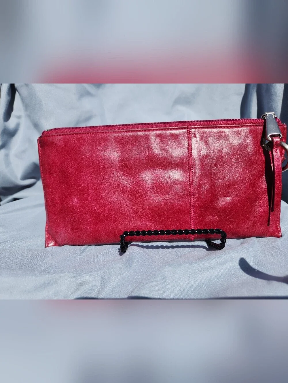 Hobo Leather Clutch Bag
